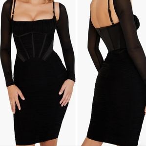 🛑SOLD House of CB Freyja Black